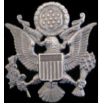 GREAT SEAL OF THE USA LARGE SILVER TONE PIN